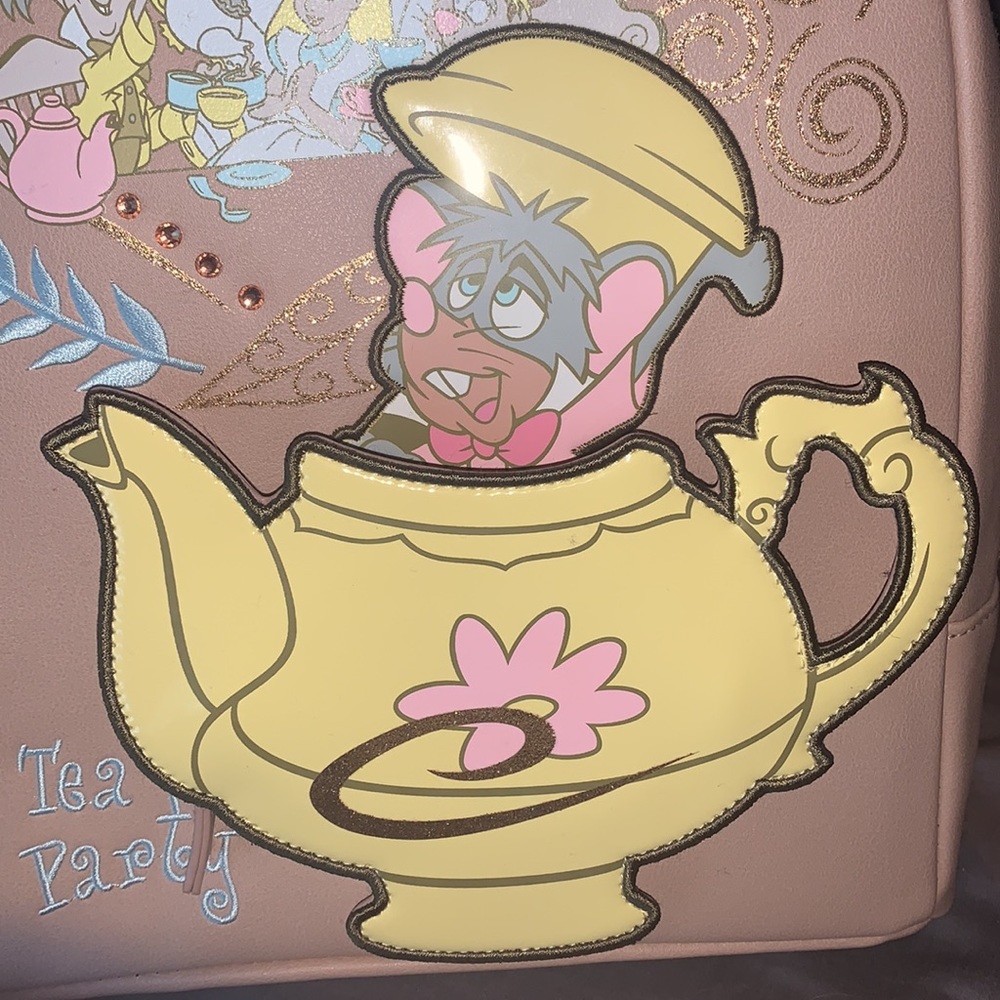 Danielle Nicole x Disney Alice Tea Party Minibkpk - Picture 7 of 9
